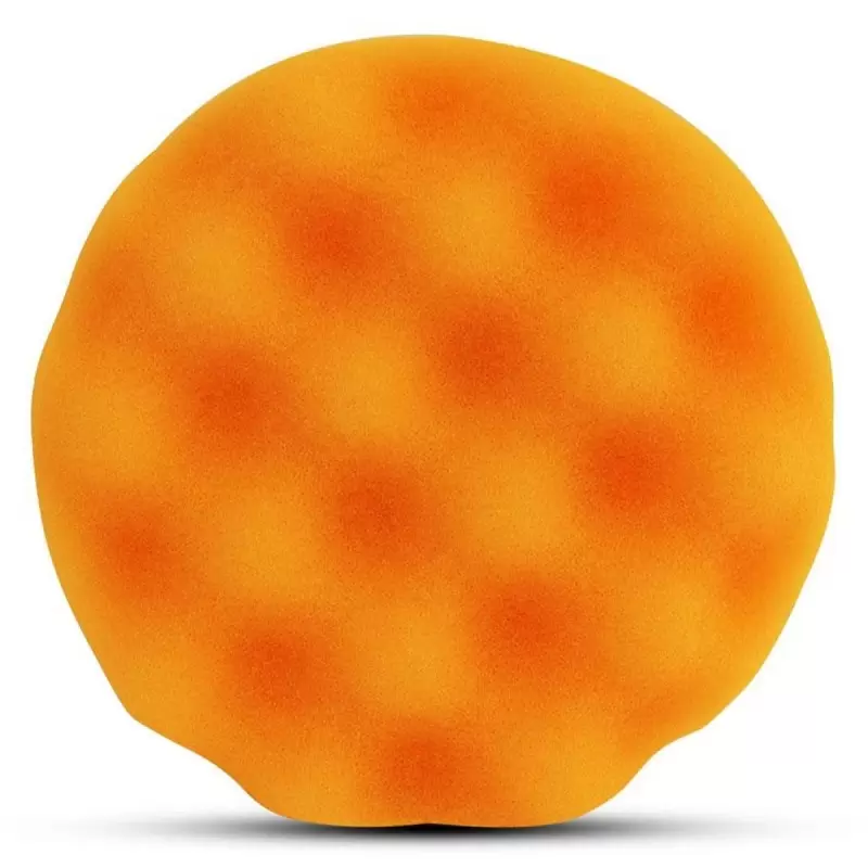 Esponja para pulido tipo ondulada - naranja(grueso) 125mm para PO5000C
