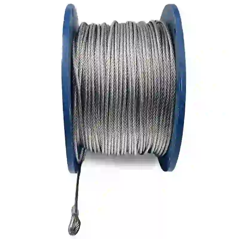 Cable de Acero 7 x 7 Hilos 1/8" X 150M TC5446 Toolcraft