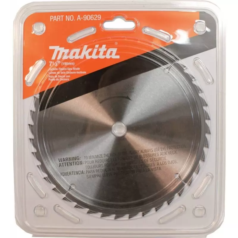 Disco de sierra Circular para Madera 7-1/2" x 5/8" 40 D Makita A-90629