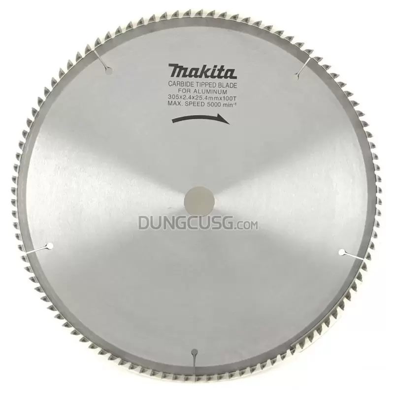 Disco de sierra aluminio (12" x25.4 mm x 2.4mm) 100 DIENTES