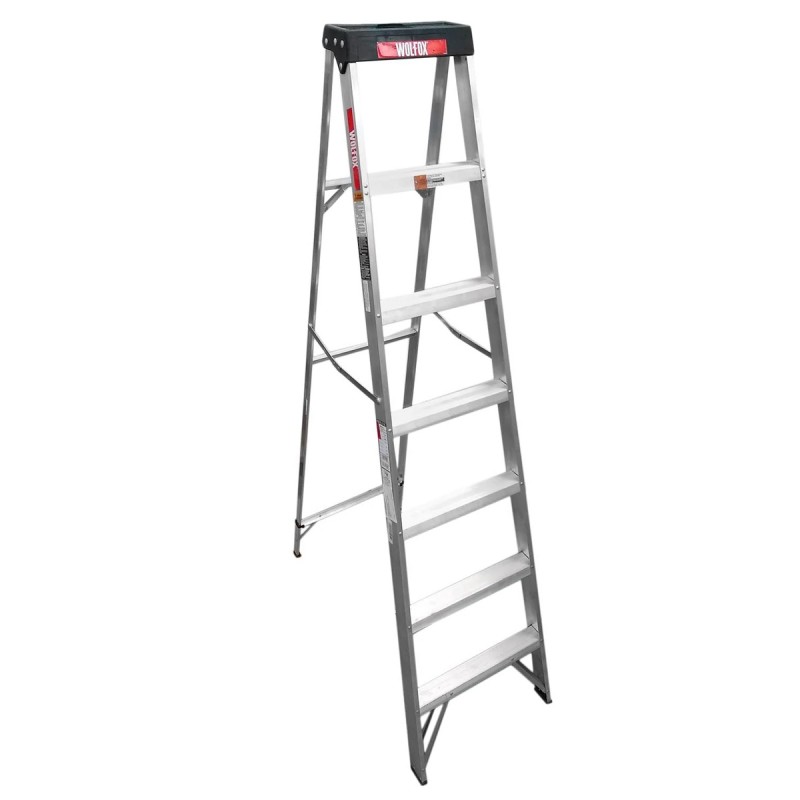 Escalera de Tijera 6 Escalones 90 Kg Tipo II Wolfox WF9813