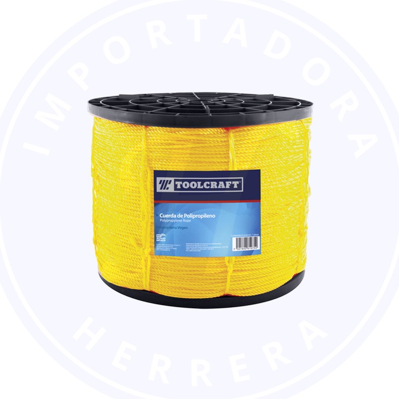 Cuerda de Polipropileno 1/2" 32Kg Toolcraft TC1158