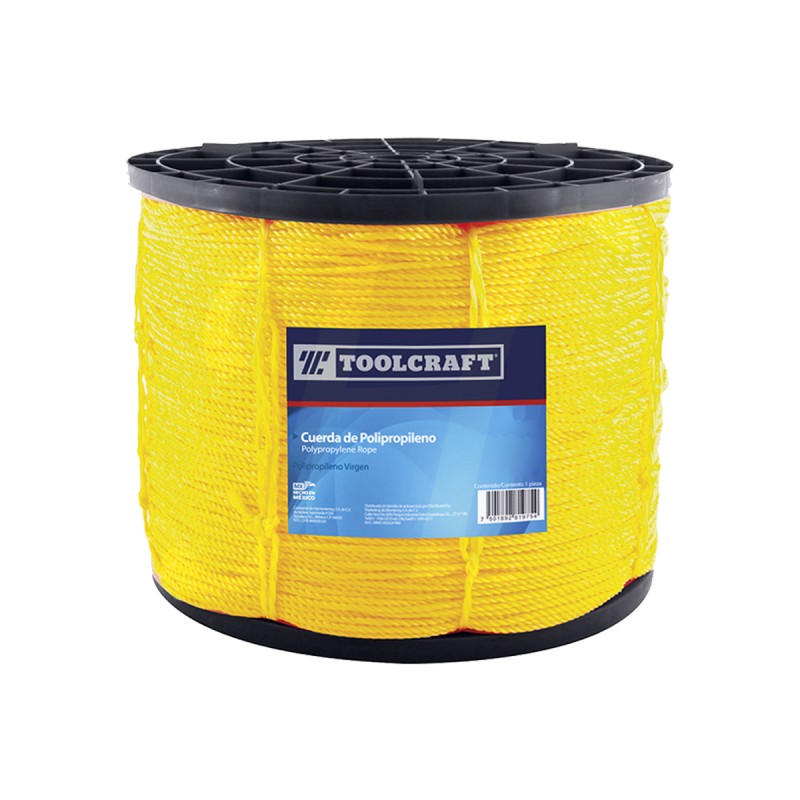 Cuerda de Polipropileno 3/8" 25Kg Toolcraft TC1157