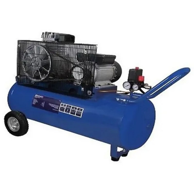 Compresor de aire horizontal 3HP 100L 220V TC5425 Toolcraft