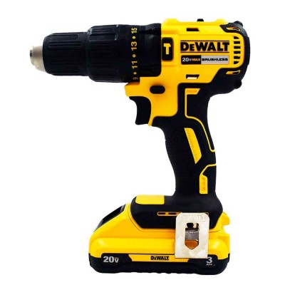 Taladro Percutor 1/2" 20V Brushless 65Nm 2 Bat 2.0 Ah + Set de 100 Pzs Dewalt DCD7781S2A-B2