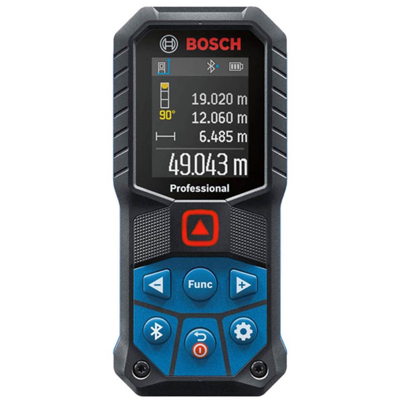 Medidor de distancia laser de hasta 50 metros GLM 50-27 C con Bluetooth Bosch 0601.072.T00-000