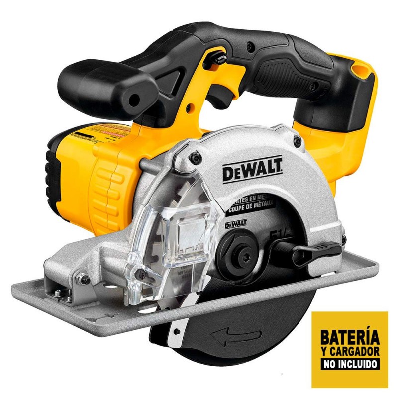 Sierra Cortadora de Metal 20V (Sin Baterias / Sin cargador) Dewalt DCS373B