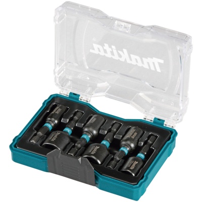 Set de Dados Hexagonal Milimétrico 1/4" Largo 6 Pzs Makita E-15768