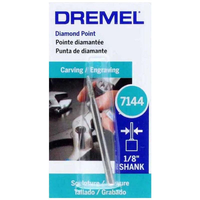 Punta de Diamante 3/32" Dremel 7144