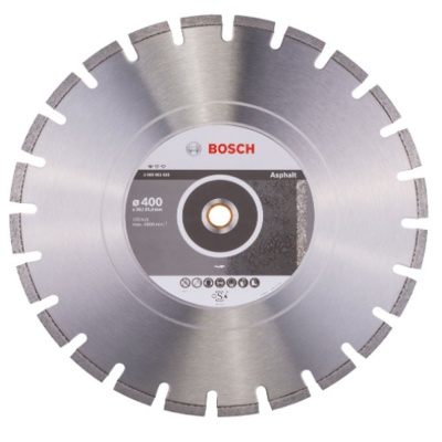 Disco Diamantado Segmentado para Asfalto 16'' Bosch 2608.602.626-000