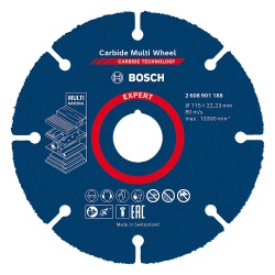 Disco Diamantado 4 1/2" Expert Multimaterial Bosch 2608.901.188-000