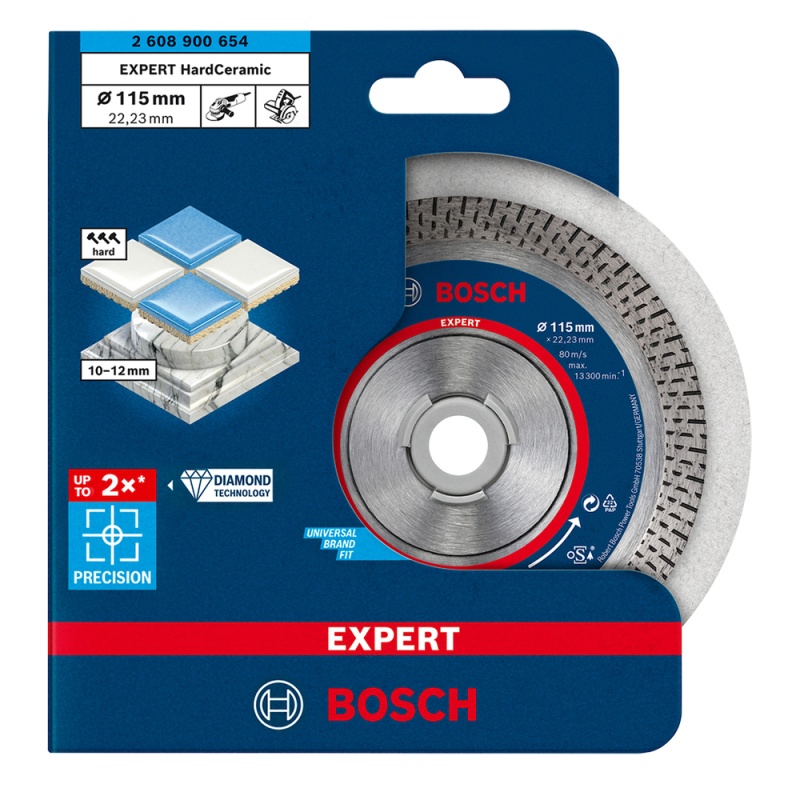 Disco de Corte Diamantado 4 1/2" para Cerámica Bosch 2608.900.654-000