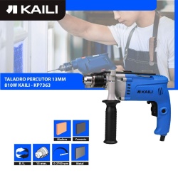 Taladro Percutor 1/2" 810W 48000 gpm Kaili KP7363