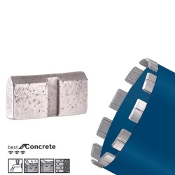 Sierra Copa Diamantada 5 1/8" (132mm) para Concreto Bosch 2608.580.570-000