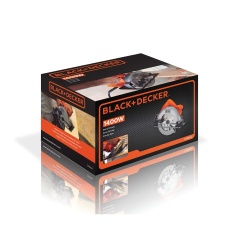 Sierra Circular 7 1/4" 1400W 5300 rpm Black + Decker CS1004-B2