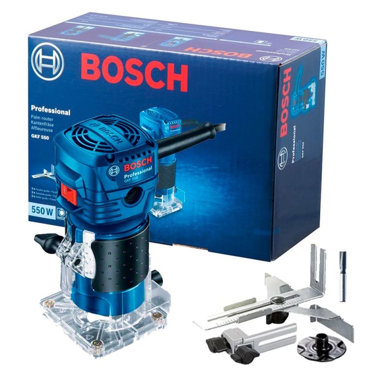 Fresadora 1/4 550W Bosch GKF 550