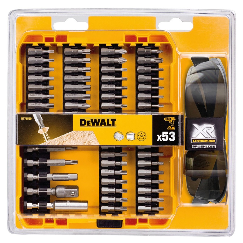 Set de Puntas para Atornillar 53 Piezas Dewalt DT71550-QZ