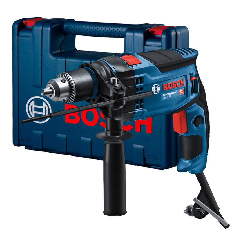 Taladro Percutor 1/2" 850W 52500 gpm Maleta Bosch GSB 16 RE