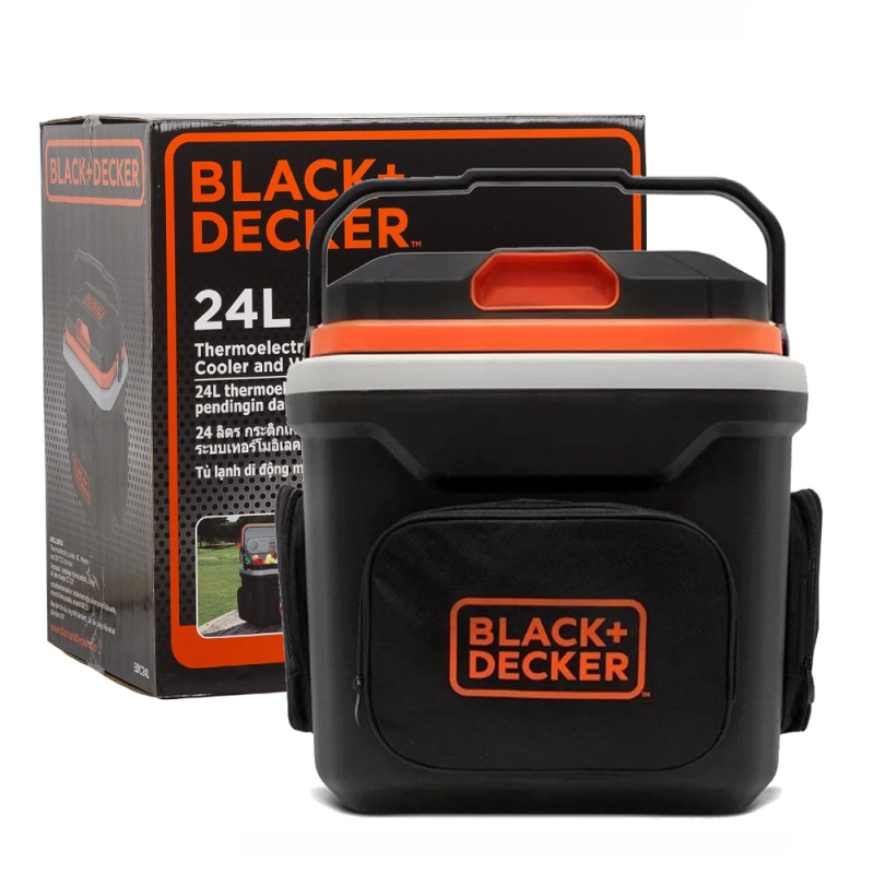Cooler Termoeléctrica 24 Litros Black + Decker BDC24L-B2C