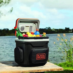 Cooler Termoeléctrica 24 Litros Black + Decker BDC24L-B2C