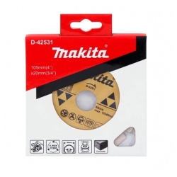 Disco Diamantado Segmentado 105x20mm para Concreto Makita D-42531