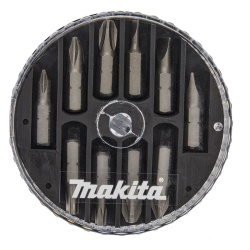 Set de Puntas 25mm para Atornillador 10 pzas Makita D-73287