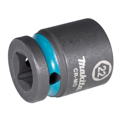 Dado Hexagonal Milimétrico 1/2" x 22mm Corto Makita E-16184