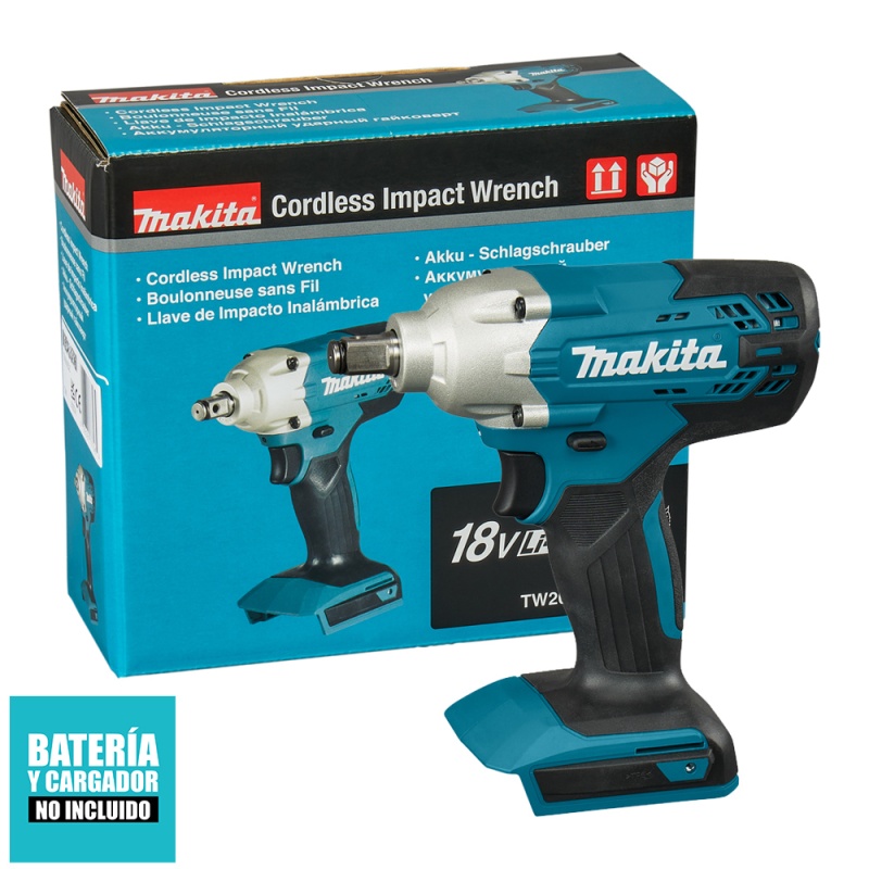 Llave de Impacto 1/2" 18V G-Battery Baretool Makita TW202DZ