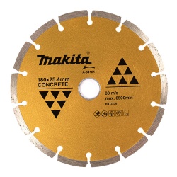 Disco Diamantado Segmentado para Concreto 180 X 25.4 mm Makita A-84121