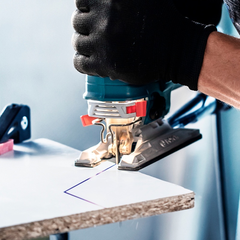 5 Lame Per Sega Da Traforo Makita B-10986 - Per Taglio Curvo In Laminati, T101AOF 82mm - Foto 11