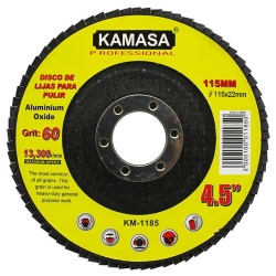 Disco Flap 4 1/2" Grano 60 Kamasa KM1185