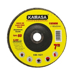 Disco Flap 7" Grano 60 Kamasa KM1421