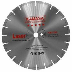 Disco Diamantado Segmentado 14" (350 mm) para Concreto Kamasa KM1398