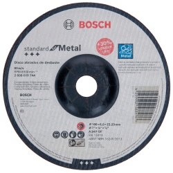 Disco de Desbaste 7" (180 mm) para Metal Bosch 2608.619.744-000