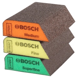 Kit Esponja Abrasiva Lijar Perfiles 3 pzas Bosch Expert 2608.901.174-000
