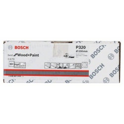 Lija Excéntrica 6" Grano 320 50 Und Bosch 2608.607.840-000