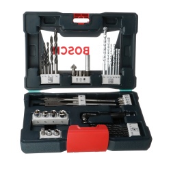 Taladro Percutor 1/2" 12V Brushless GSB 185-LI + Set de Accesorios 41 Pzas Bosch 0615.A00.1X9-000