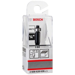 Fresa Enrasadora 1/4" x 3/8" con Rodaje Bosch 2608.628.636-000
