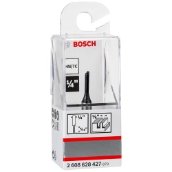 Fresa Recta para Ranuras 1/4" x 1/8" Bosch 2608.628.427-000