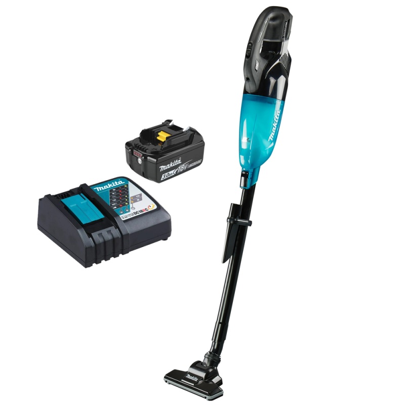 Aspiradora Slim Silence Blue Inalambrica 18V 4vel makita