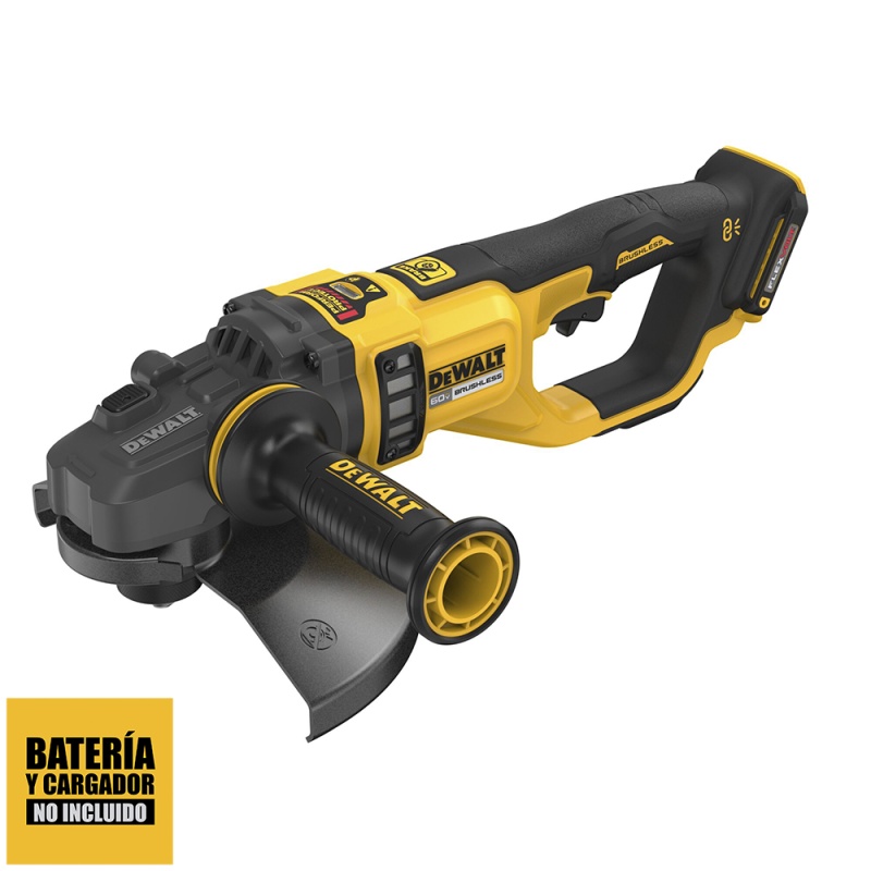 Amoladora Angular 7" - 9" 60V Flexvolt Baretool Dewalt DCG460B-B2