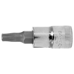 Dado Punta Torx 1/4" x T27 Corto Bahco 6709TORX-T27