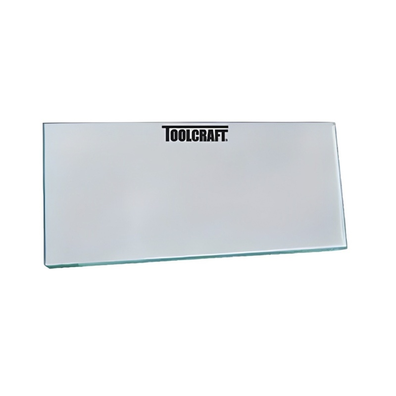 Vidrio para Careta Rectangular Transparente Toolcraft TC1060