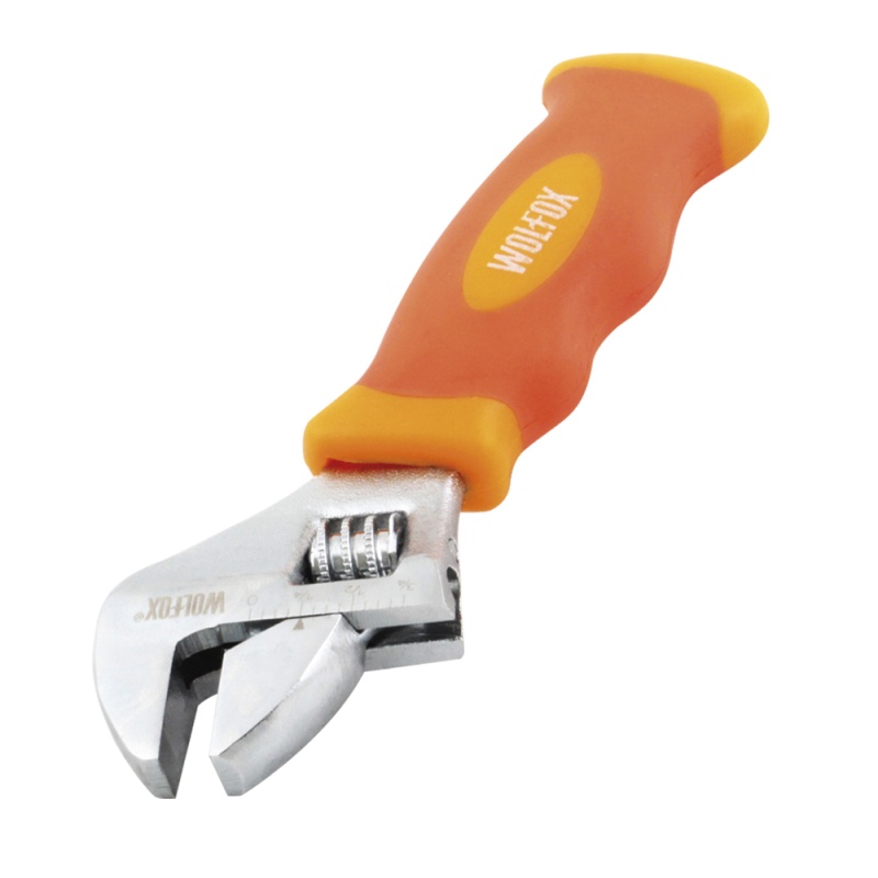 Llave Ajustable Cromada con Grip Mini 5"