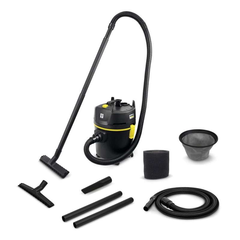 Aspiradora para Seco y Húmedo 15L 1400W Karcher NT 15/1 Black Edition