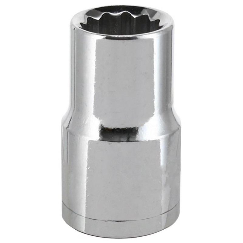 Dado Poligonal Milimétrico 1/2" x 16mm Corto Toolcraft TC3772