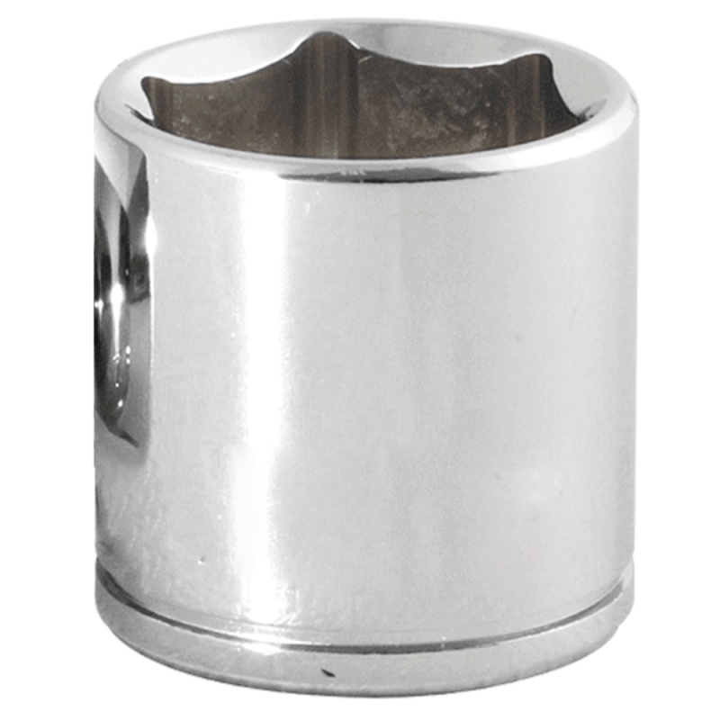 Dado Hexagonal Milimétrico 3/8" x 8mm Corto Toolcraft TC3654