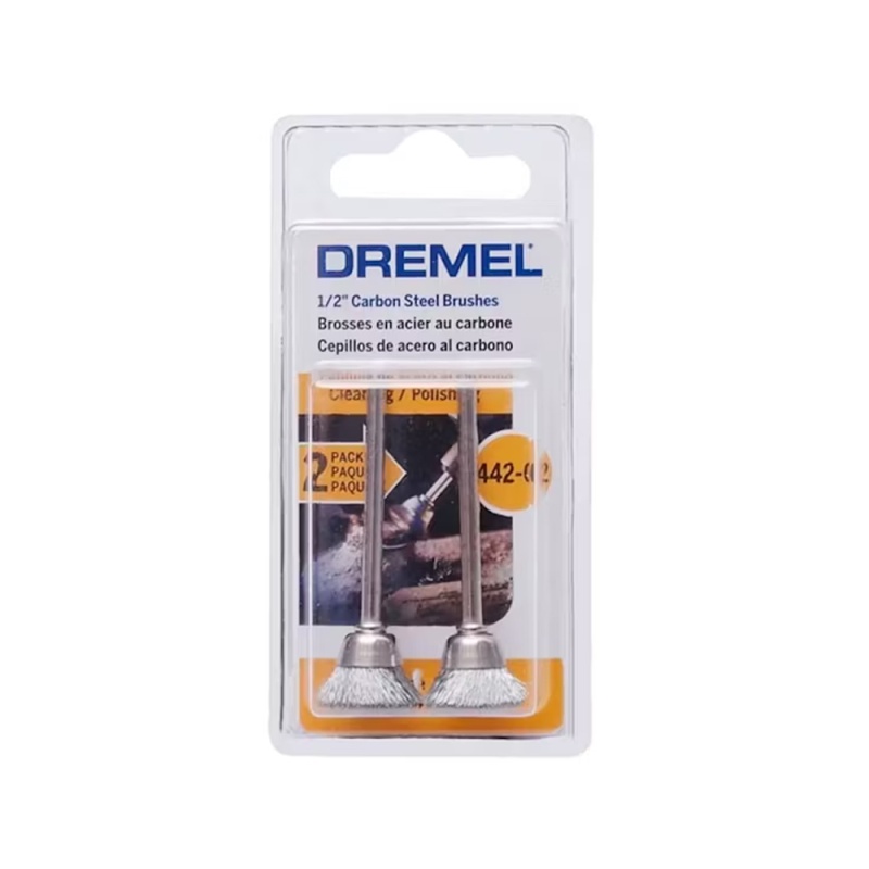 Cepillo de Acero al Carbón 1/2" Dremel 442