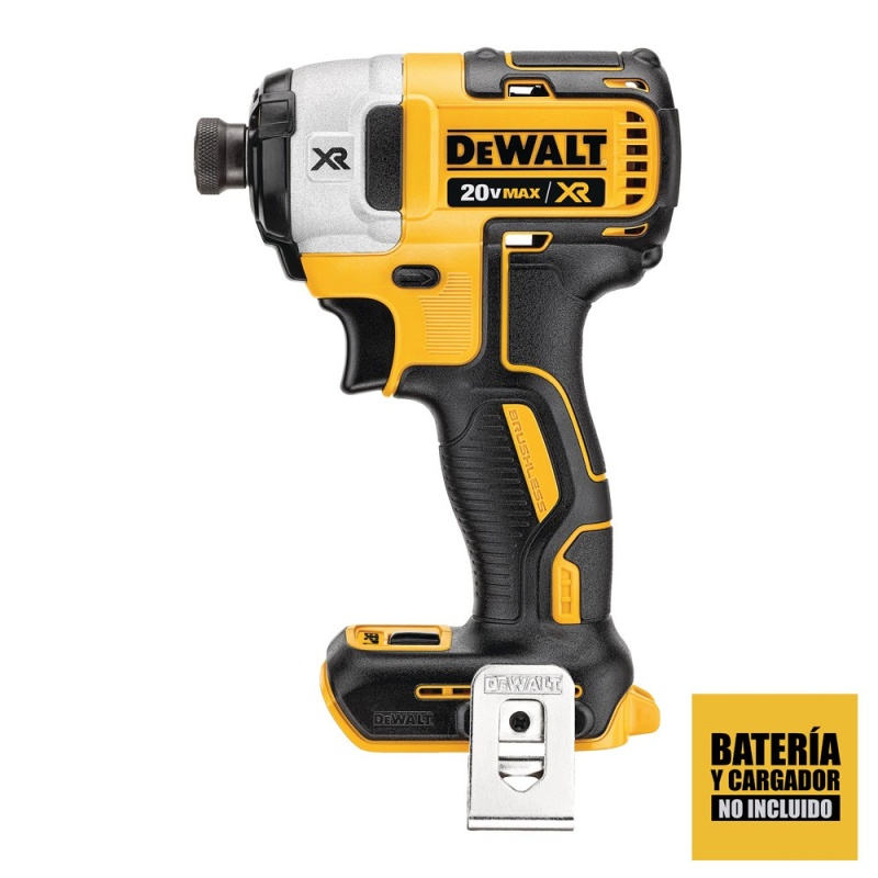 Atornillador de Impacto 1/4" Hex 20V XR Baretool Dewalt DCF887B-B3