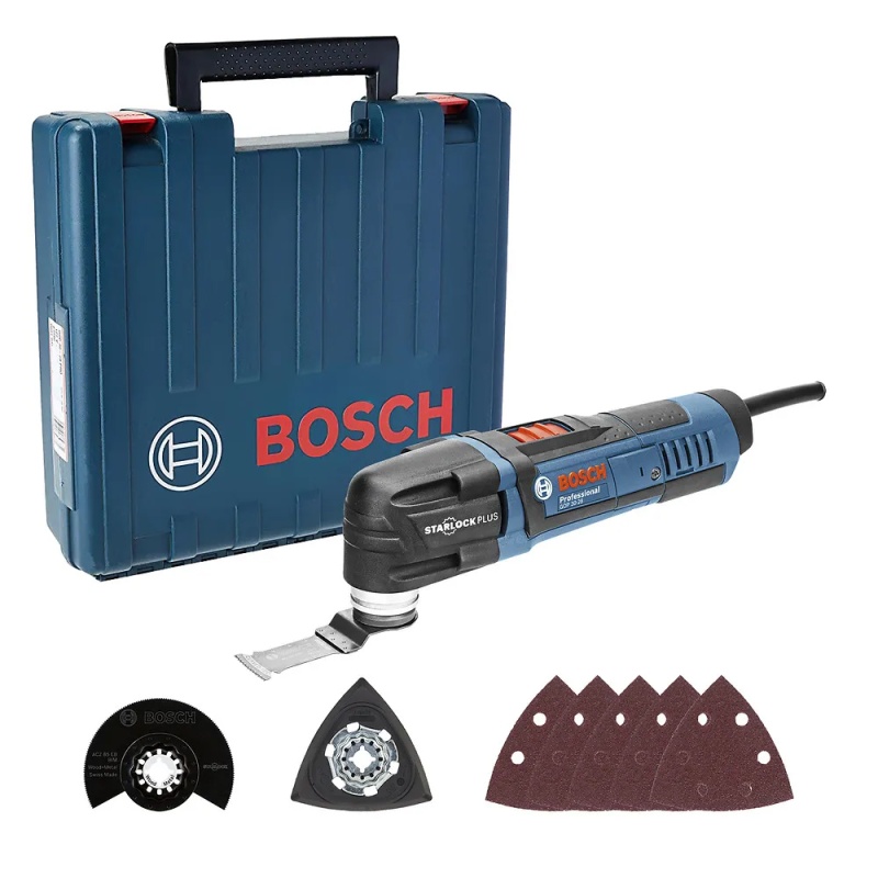 Multitool 300W 20000 opm + Accesorios Bosch GOP 30-28